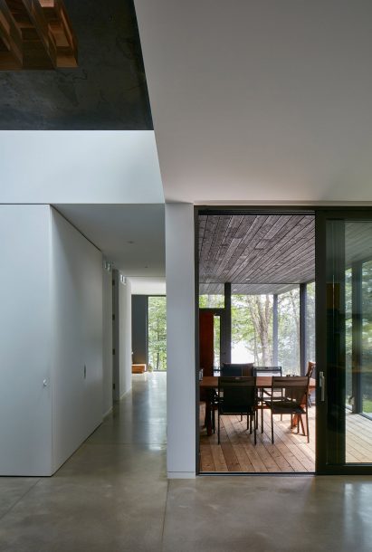 House on Lac Charlebois by Paul Bernier