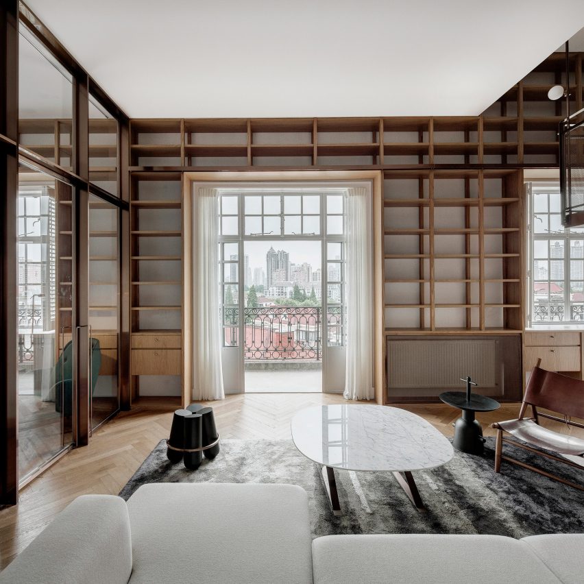 The Library Home, Shanghai, by Atelier TAO+C
