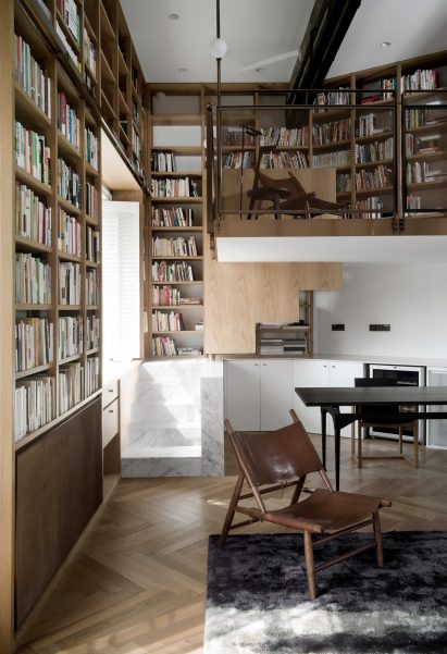 The Library Home, Shanghai, by Atelier TAO+C