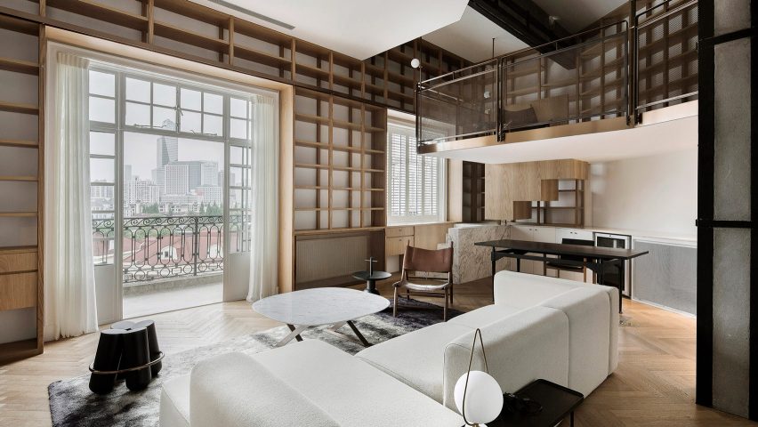 The Library Home, Shanghai, by Atelier TAO+C
