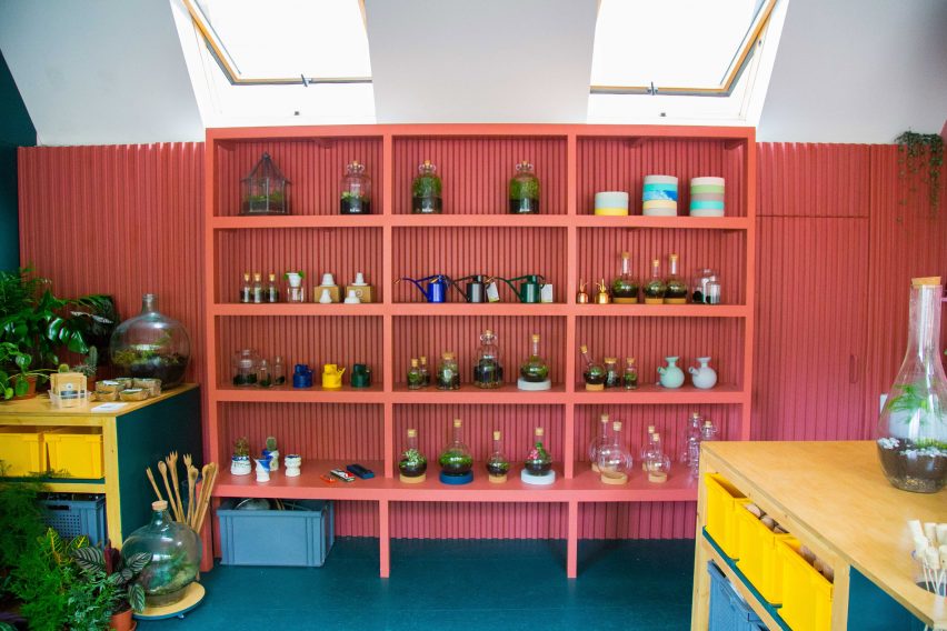 London Terrariums store by Isabel + Helen