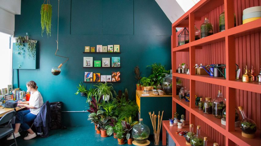 London Terrariums store by Isabel + Helen