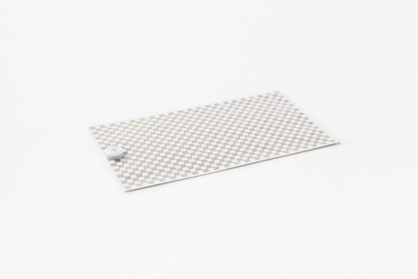 Nendo torch made from a piece of paper