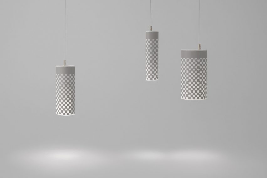 Nendo torch made from a piece of paper
