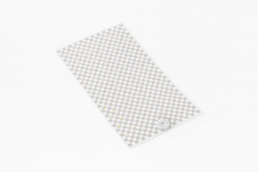 Nendo torch made from a piece of paper