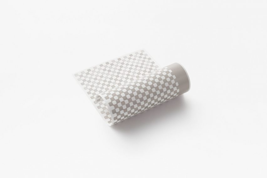 Nendo torch made from a piece of paper