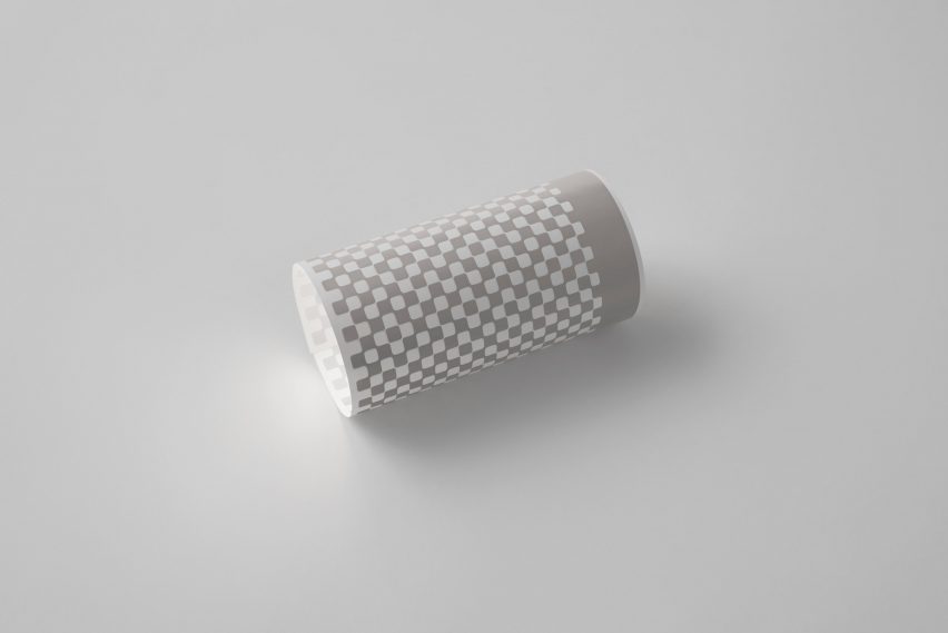 Nendo torch made from a piece of paper