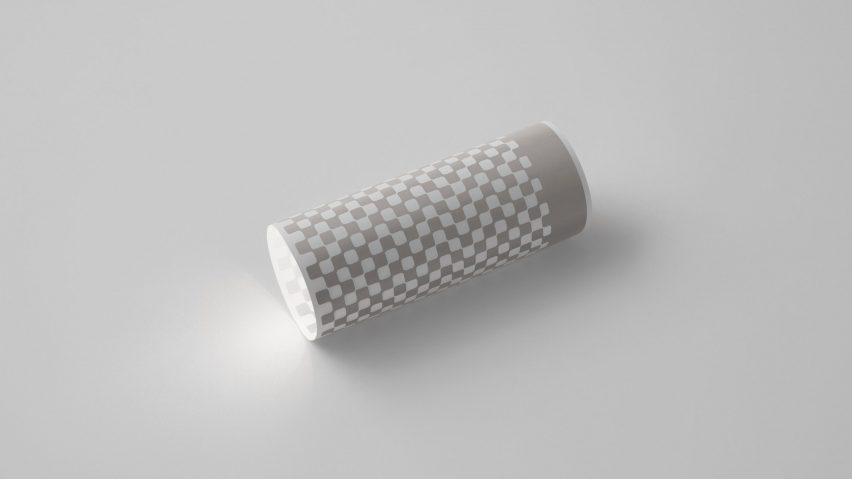 Nendo torch made from a piece of paper
