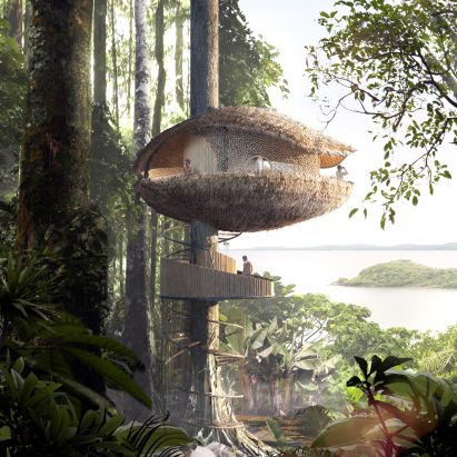 BÍKU Treehouse Resort by Baca Architects