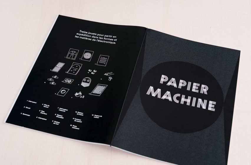 Marion Pinaffo and Raphaël Pluvinage design electronic toys that are made from paper printed on special ink