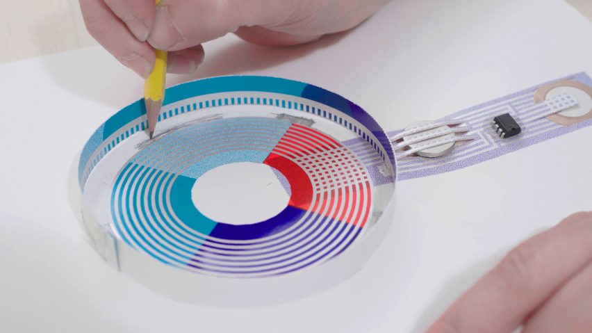 Marion Pinaffo and Raphaël Pluvinage design electronic toys that are made from paper printed on special ink