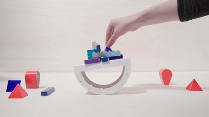 Marion Pinaffo and Raphaël Pluvinage design electronic toys that are made from paper printed on special ink