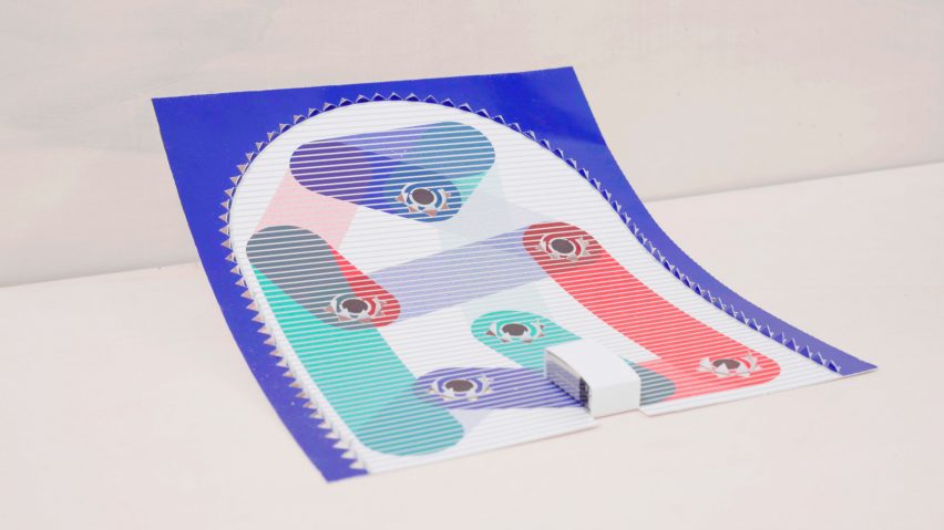 Marion Pinaffo and Raphaël Pluvinage design electronic toys that are made from paper printed on special ink