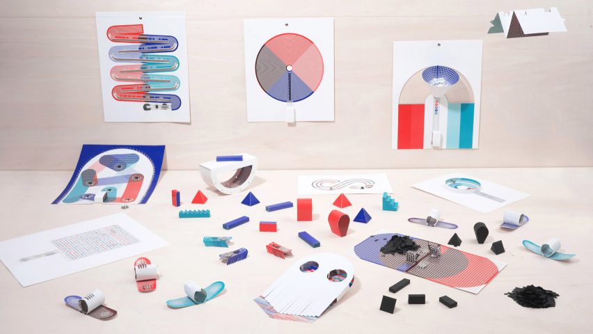 Marion Pinaffo and Raphaël Pluvinage design electronic toys that are made from paper printed on special ink