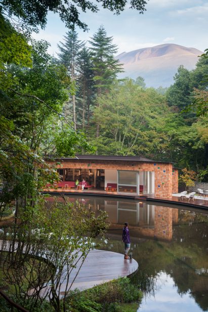 Picchio visitors centre and ice rink by Klein Dytham Architects