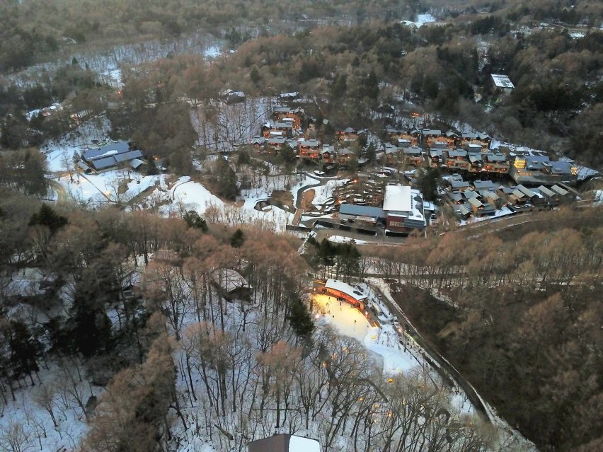 Picchio visitors centre and ice rink by Klein Dytham Architects