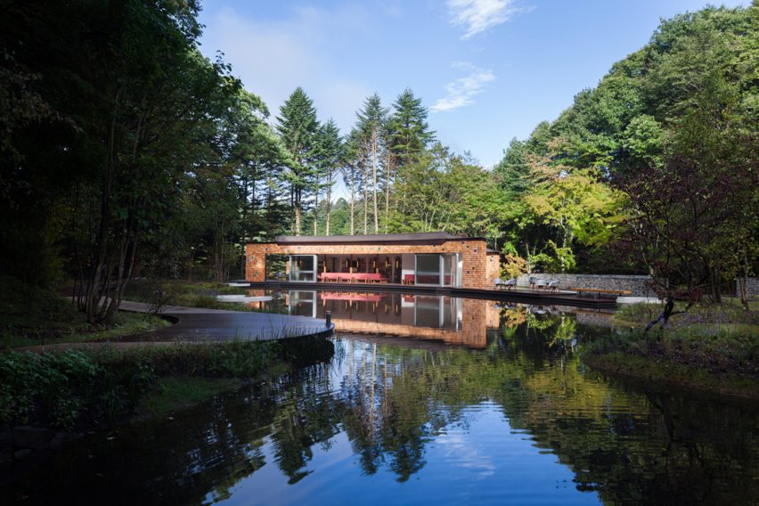Picchio visitors centre and ice rink by Klein Dytham Architects