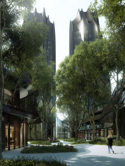 MAD Architects' Chaoyang Park Plaza