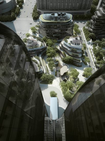 MAD Architects' Chaoyang Park Plaza