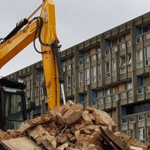 Bulldozers move in on Robin Hood Gardens