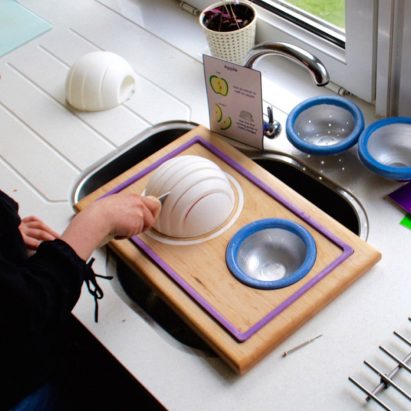 Safe Slice kitchenware aims to teach children about portion control