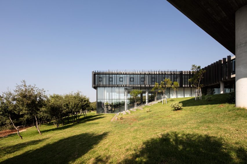 The Sheikh Nahyan Centre for Arabic Studies & Intercultural Dialogue (CASID), designed by local firm Fouad Samara Architects