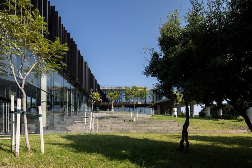 The Sheikh Nahyan Centre for Arabic Studies & Intercultural Dialogue (CASID), designed by local firm Fouad Samara Architects