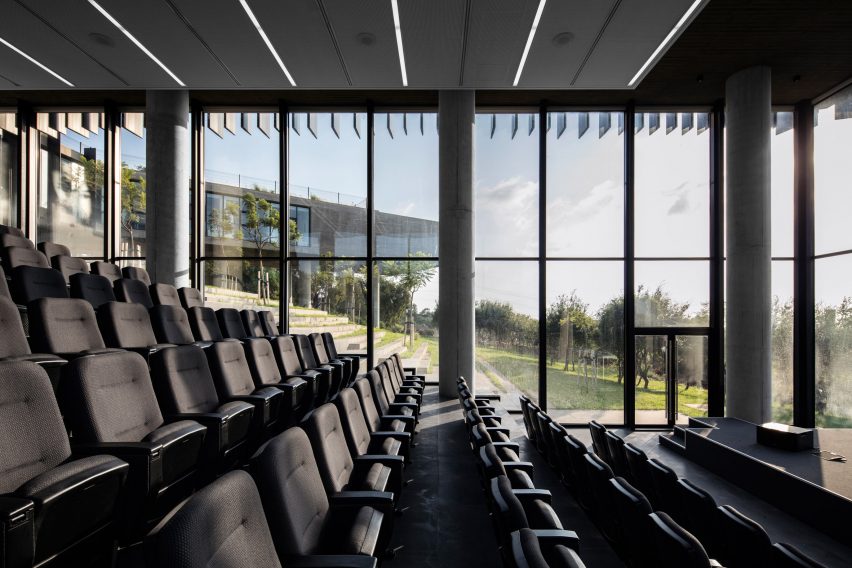 The Sheikh Nahyan Centre for Arabic Studies & Intercultural Dialogue (CASID), designed by local firm Fouad Samara Architects