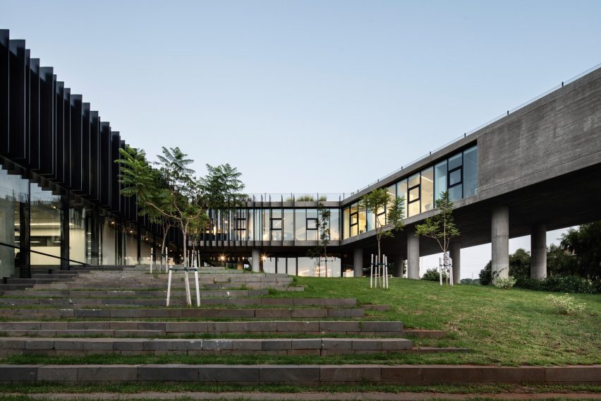 The Sheikh Nahyan Centre for Arabic Studies & Intercultural Dialogue (CASID), designed by local firm Fouad Samara Architects