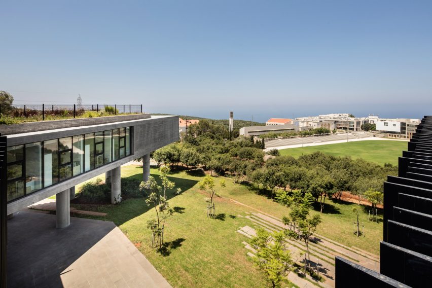 The Sheikh Nahyan Centre for Arabic Studies & Intercultural Dialogue (CASID), designed by local firm Fouad Samara Architects