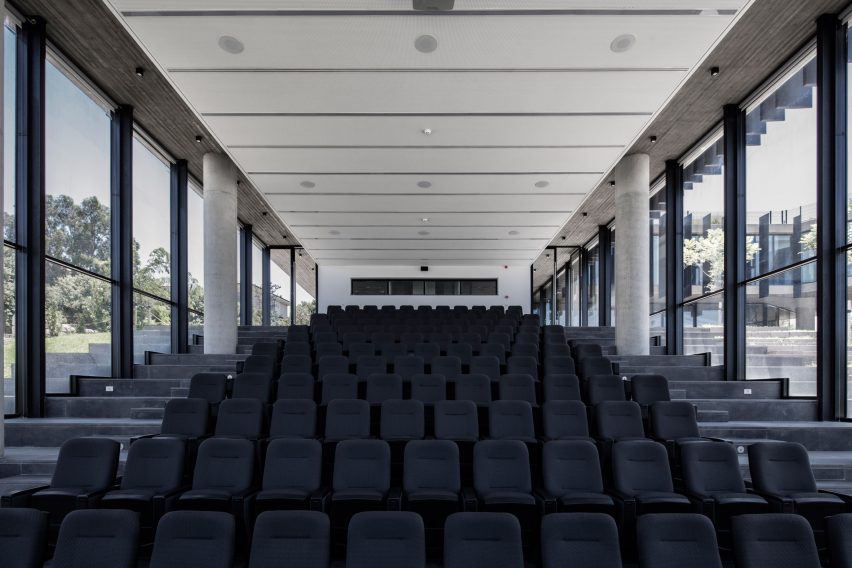 The Sheikh Nahyan Centre for Arabic Studies & Intercultural Dialogue (CASID), designed by local firm Fouad Samara Architects