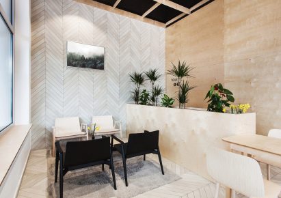 Architect Sanja Premrn designs SPIN bar in Slovenia