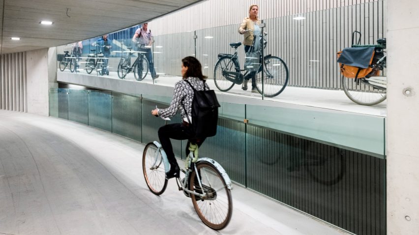 World’s largest bicycle parking garage opens in Utrecht