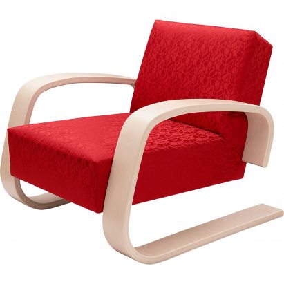Supreme covers Alvar Aalto’s iconic 400 Tank armchair in “f*ck” fabric