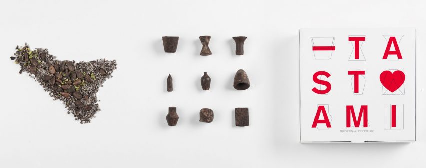 Salvatore Spataro's Tastami chocolates are edible versions of traditional Sicilian tools