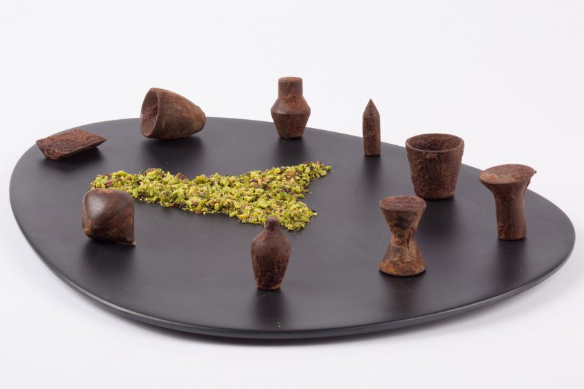 Salvatore Spataro's Tastami chocolates are edible versions of traditional Sicilian tools
