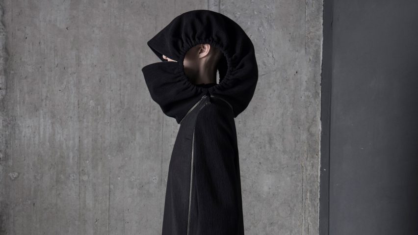 Dzhus looks to the earth’s formation for Tectonic fashion collection