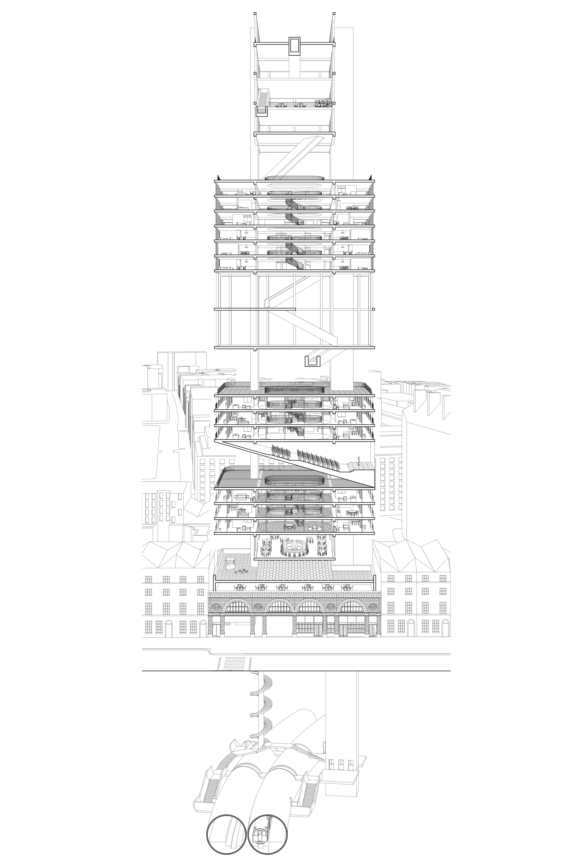 RCA Architecture graduate proposes affordable housing in Vertical Open City project