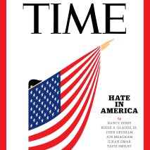 Major magazine covers address race hate in America