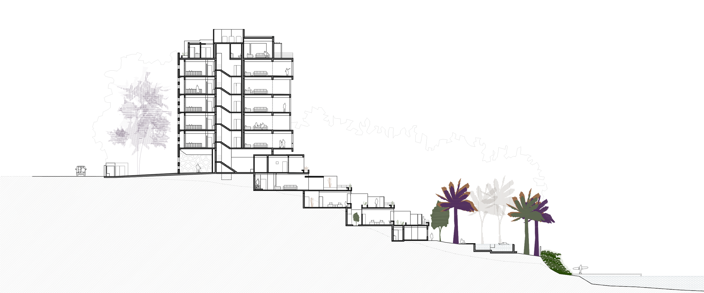 Tudor apartments by Urko Sanchez Architects