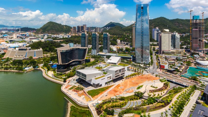 First photographs emerge of Fumihiko Maki’s V&A-backed design museum in Shenzhen