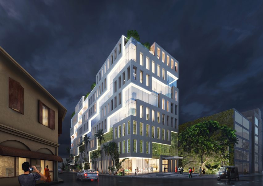 MVRDV architects design Veranda Offices in Colombo