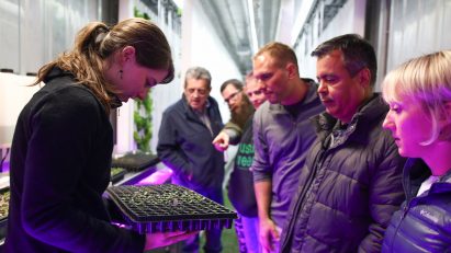 Freight Farms allow leafy greens to be grown in urban environments