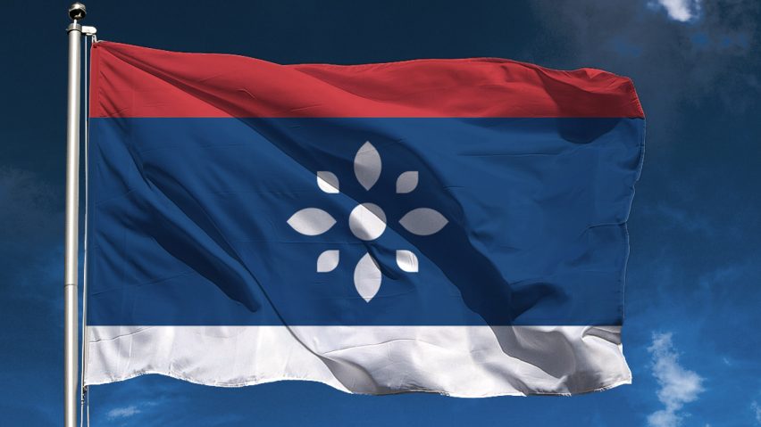 Vladan Pavlović gives Serbia a minimal rebrand that emphasises peace and tolerance