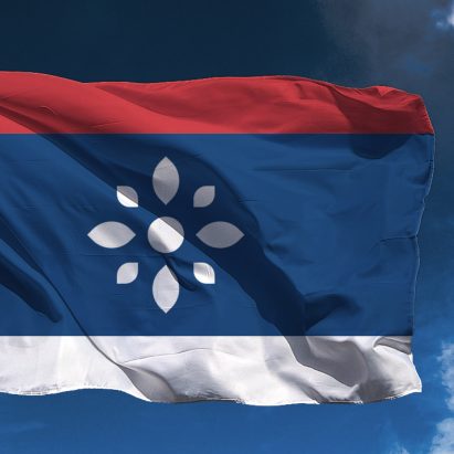 Vladan Pavlović gives Serbia a minimal rebrand that emphasises peace and tolerance