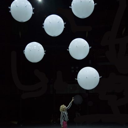 Random International fills London’s Roundhouse theatre with “swarming” drones
