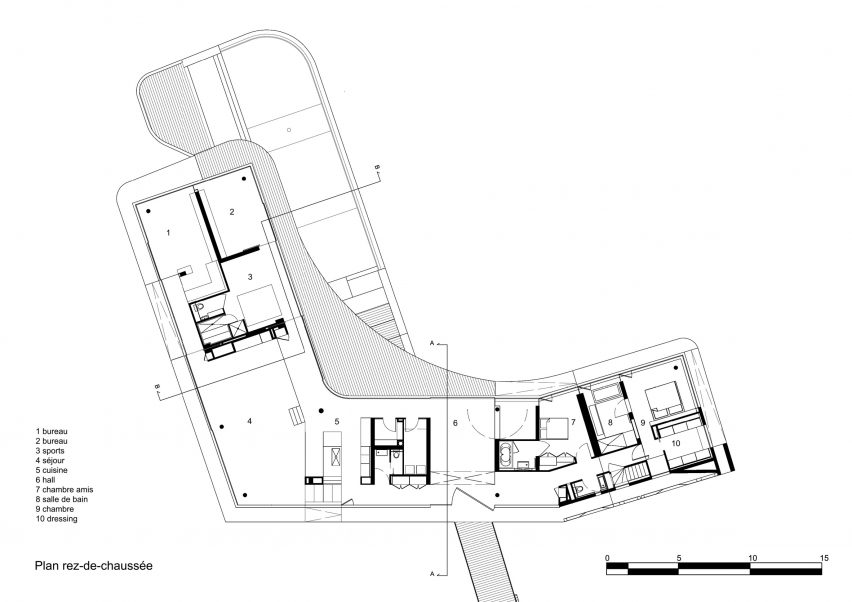 White Snake House by AUM