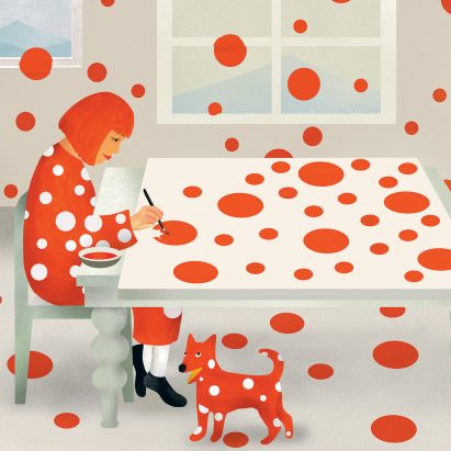 Yayoi Kusama’s life and career illustrated for new children’s book