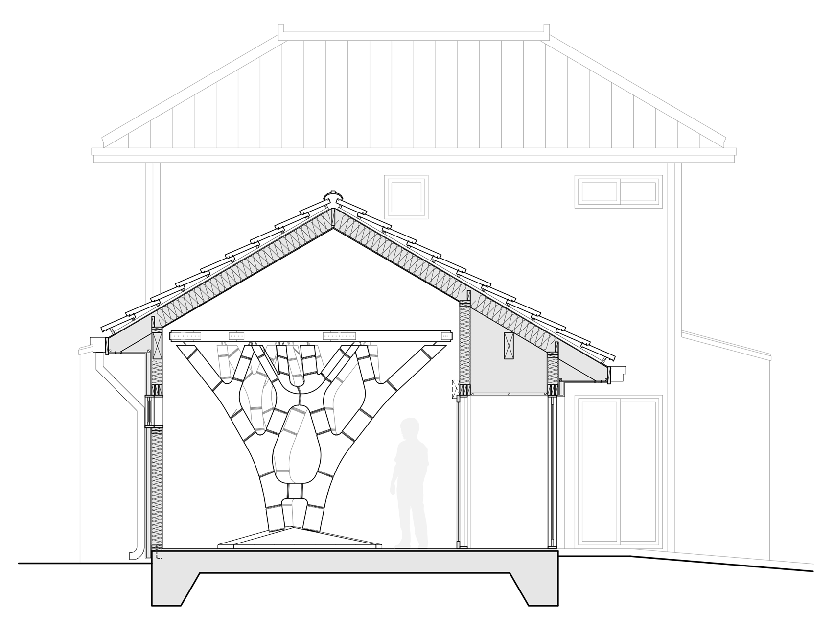 Engineers Dirk Hebel and Philippe Block use fungi to build self-supporting structures