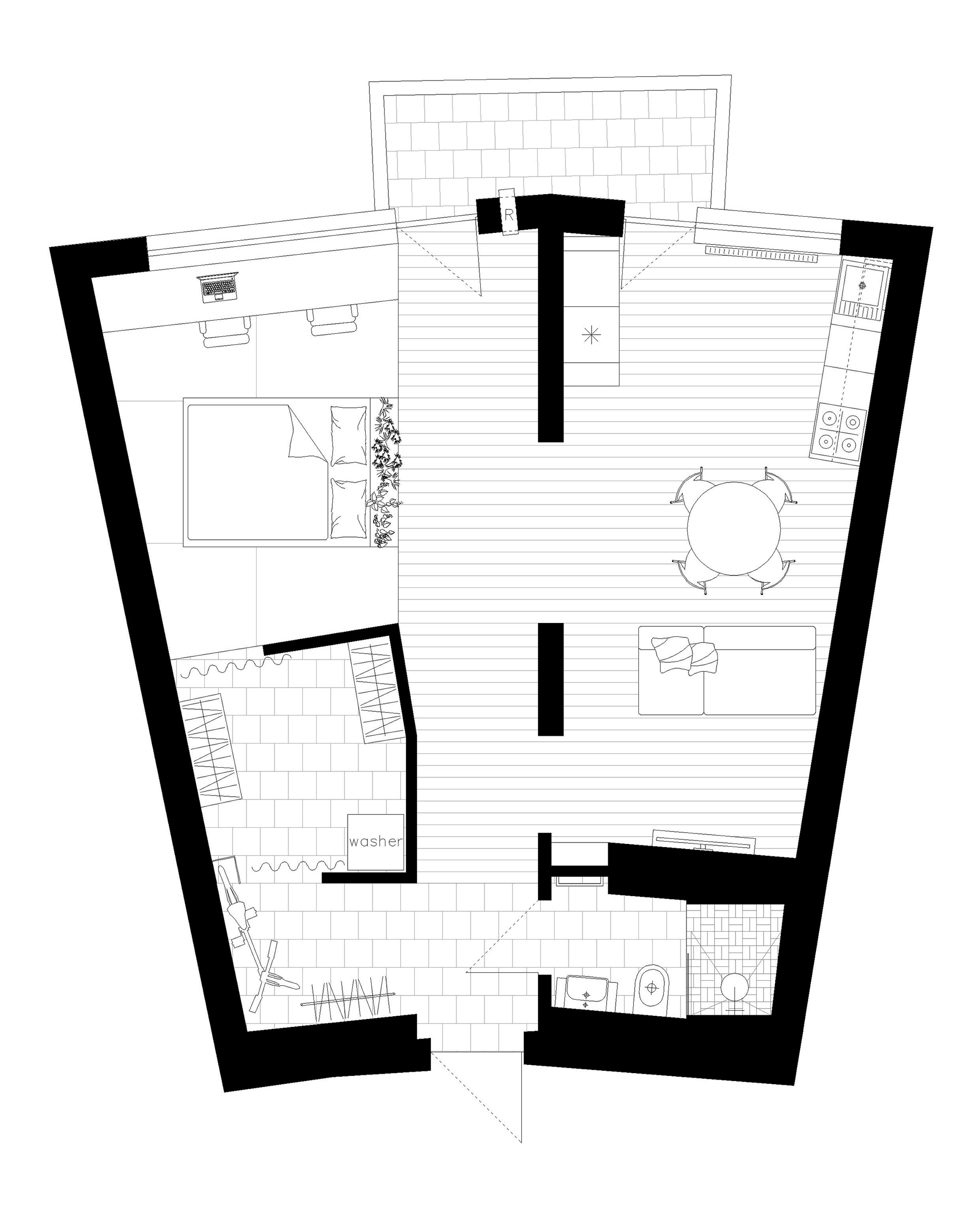 149 apartment by Roman Shpelyk